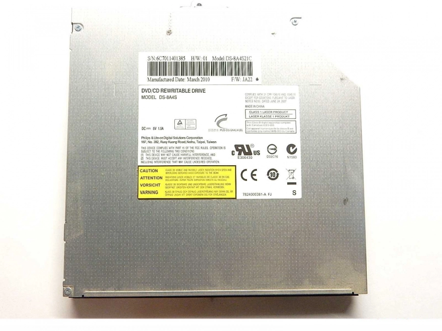Фото товара Оптический привод для ноутбука DVD-RW Lite-On DS-8A4S