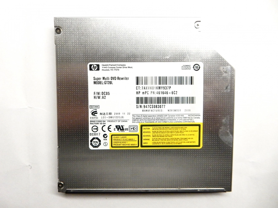Фото товара Оптический привод DVD RW GT20L