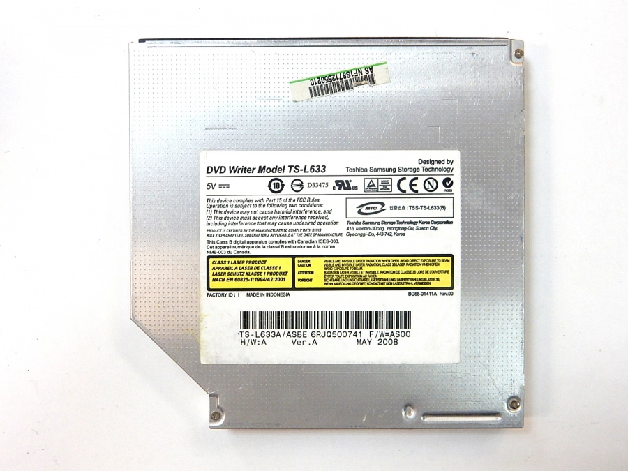 Фото товара Оптический привод DVD RW TS-L633, TS-L633A/ASBE