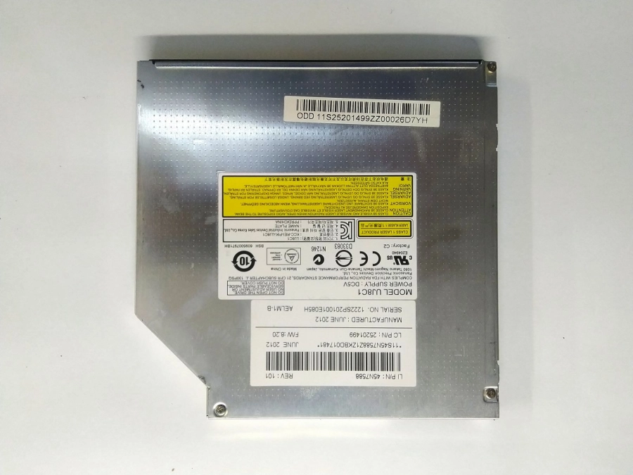 Фото товара Оптический привод DVD RW UJ8C1 45N7588