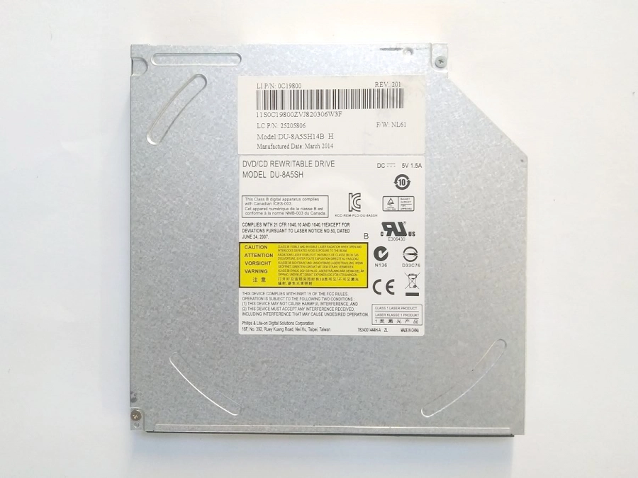 Фото товара Оптический привод DVD RW DU-8A5SH DU-8A5SH14B