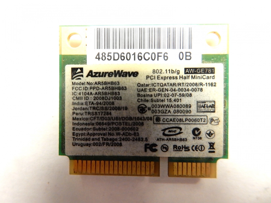 Фото товара Wi-Fi модуль Atheros AR5BHB63 AW-GE781