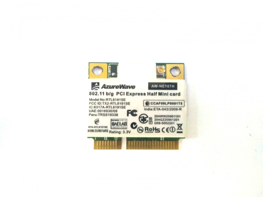 Фото товара WiFi модуль RTL8191SE AzureWave AW-NE107H