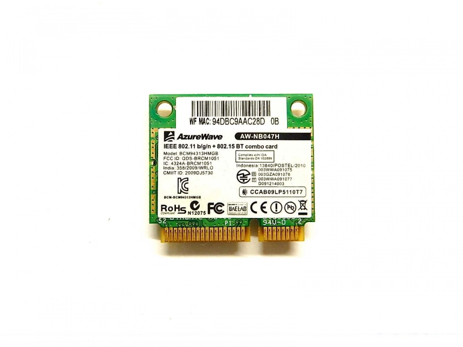 Фото товара Wi-Fi+Bluetooth модуль Broadcom BCM94313HMGB AzureWave AW-NB047H