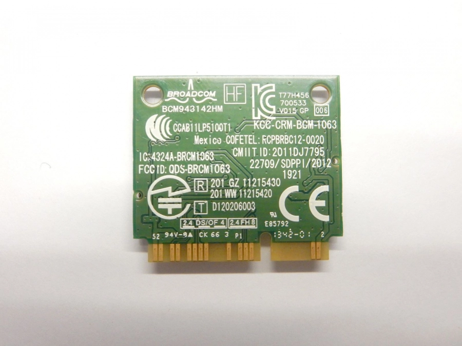 Фото товара Wi-Fi+Bluetooth модуль Broadcom BCM943142HM