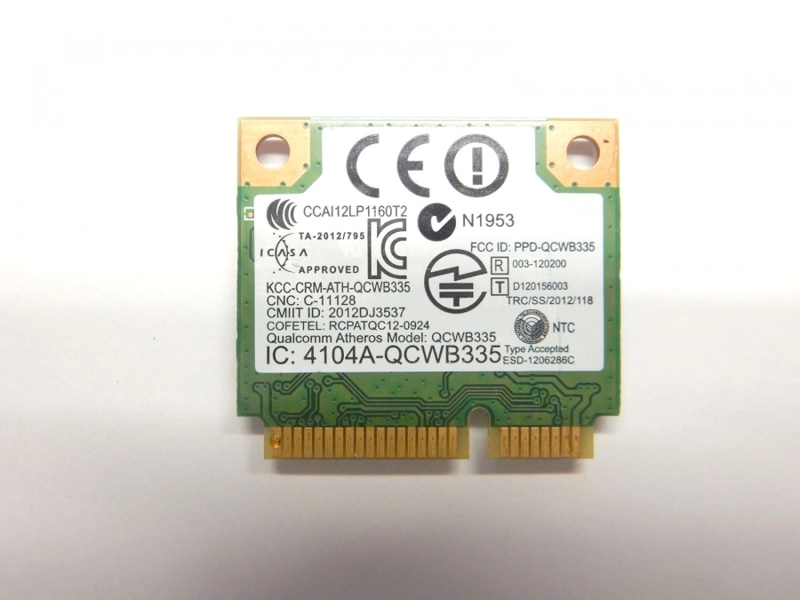 Фото товара Wi-Fi+Bluetooth модуль Qualcomm Atheros QCWB335