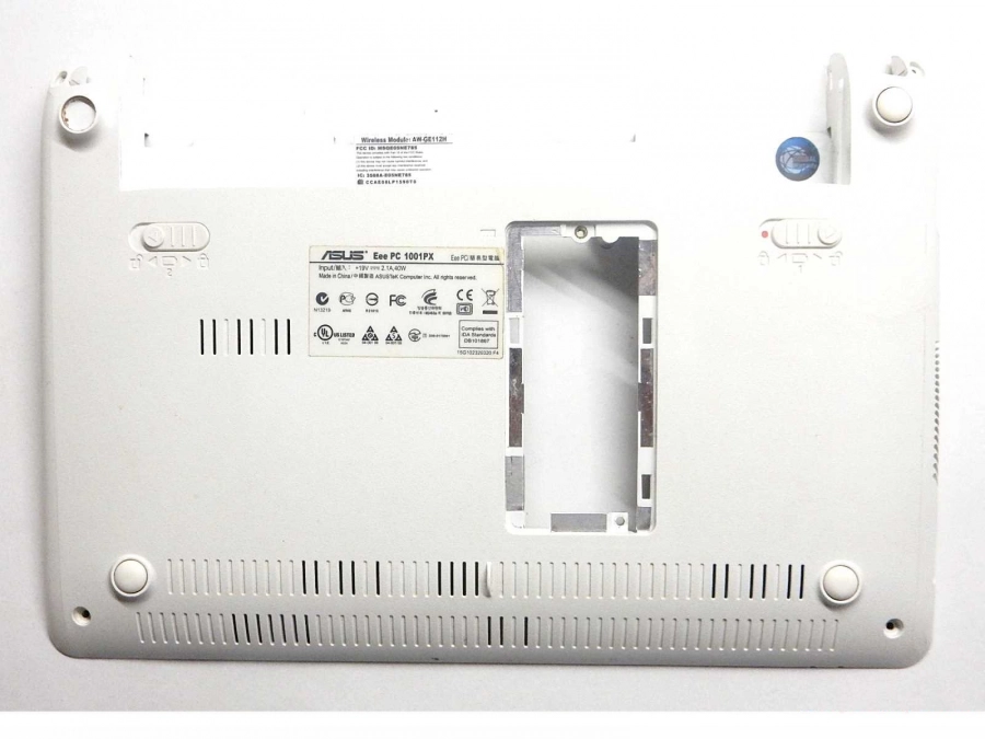 Корпус нижняя часть (корыто) 13GOA2B1AP010-20, 13NA-2BA0202 1E, 13G0AIBX0P02X-4X Asus Eee PC 1001PX