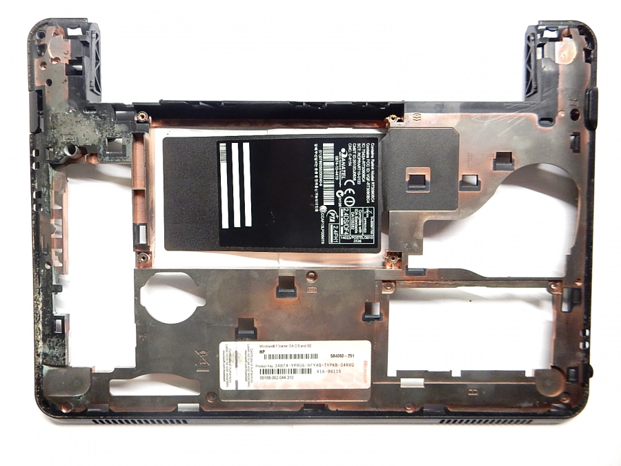Корпус нижняя часть (корыто) 607765-001 VA86P040H01G HP mini 110-3050er и др. 110-3000 серии