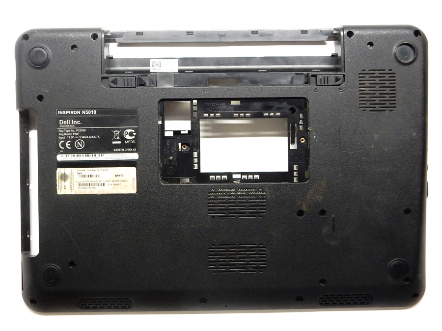 Корпус нижняя часть (корыто) 39.4HH02.XXX60.4HH07.005 REV:A05 0P0DJW Dell Inspiron N5010 M5010
