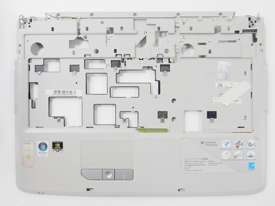Верхняя часть корпуса (палмрест) AM01L000900 FA01L000900 Acer Aspire 7520G