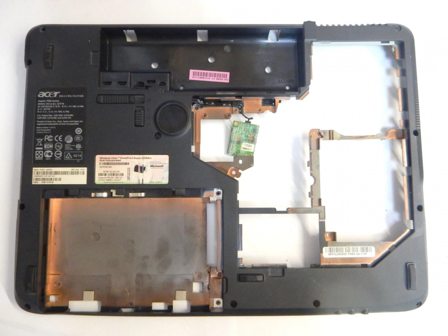 Нижняя часть корпуса (корыто) AP01L000D00 INCK70BT01K0761 511653BO003 Acer Aspire 7520G