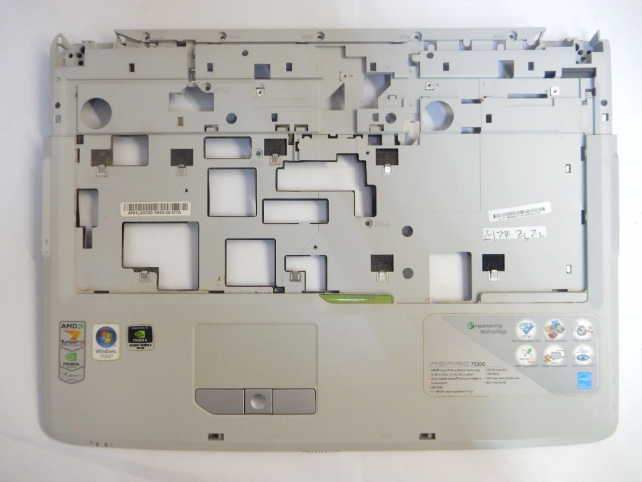 Верхняя часть корпуса (палмрест) AM01L000300 Acer Aspire 7520G