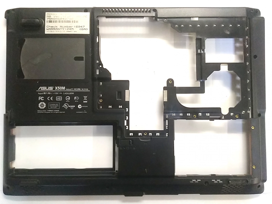 Нижняя часть корпуса (корыто) 13GNLF1AP053 13GNLF1AP054 Asus X50M X50Z X50SL X50
