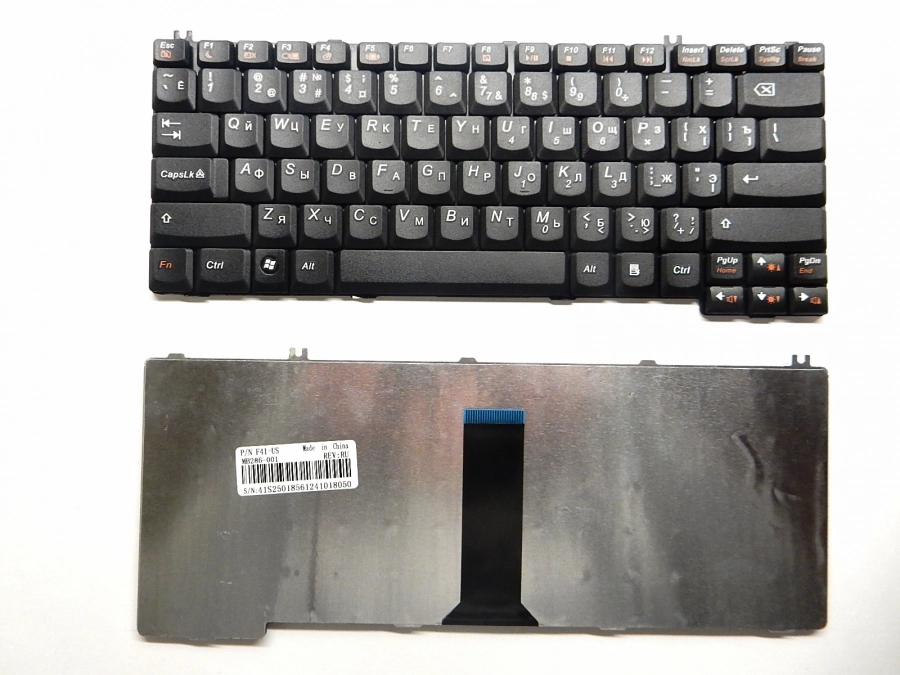 Клавиатура MB286-001 F41-US для Lenovo IdeaPad C100 C200 C430 C460 C461 C462 C466 C510 F31 F41 F51 G230 G410 G420 G430 G45