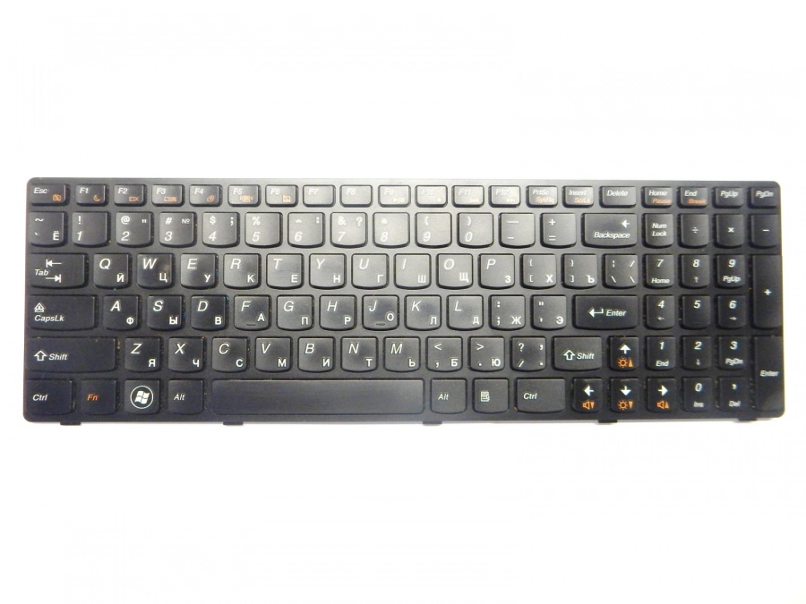 Клавиатура 25012349 G570-RU MP-10A33SU-6864 для Lenovo ideapad Z560 Z565 G570 G575 G770