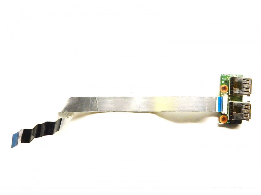 Плата USB с шлейфом DAUT3ATB6C0 REV:C, 36UT3UB0020 S9DAE105C S9ABE0GWL HP dv7-3050er dv6-2019er и др. dv7-2000 dv7-3000 dv