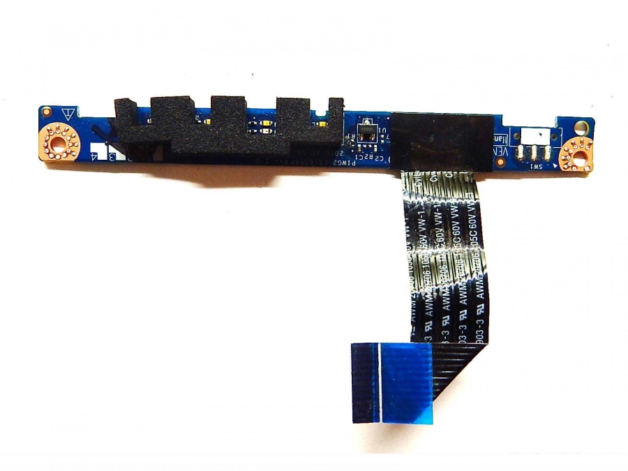 Плата LED индикации на шлейфе PIWG2 NBX0000SP00 CV LS-6754P для Lenovo G570 G575