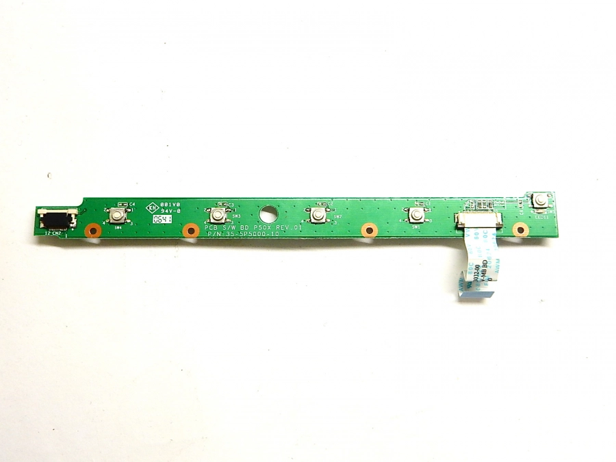 Плата кнопок включения и управления PCB S/W BD P50X REV.01 35-5P5000-10 Fujitsu Siemens Amilo Pi 1536 M1437
