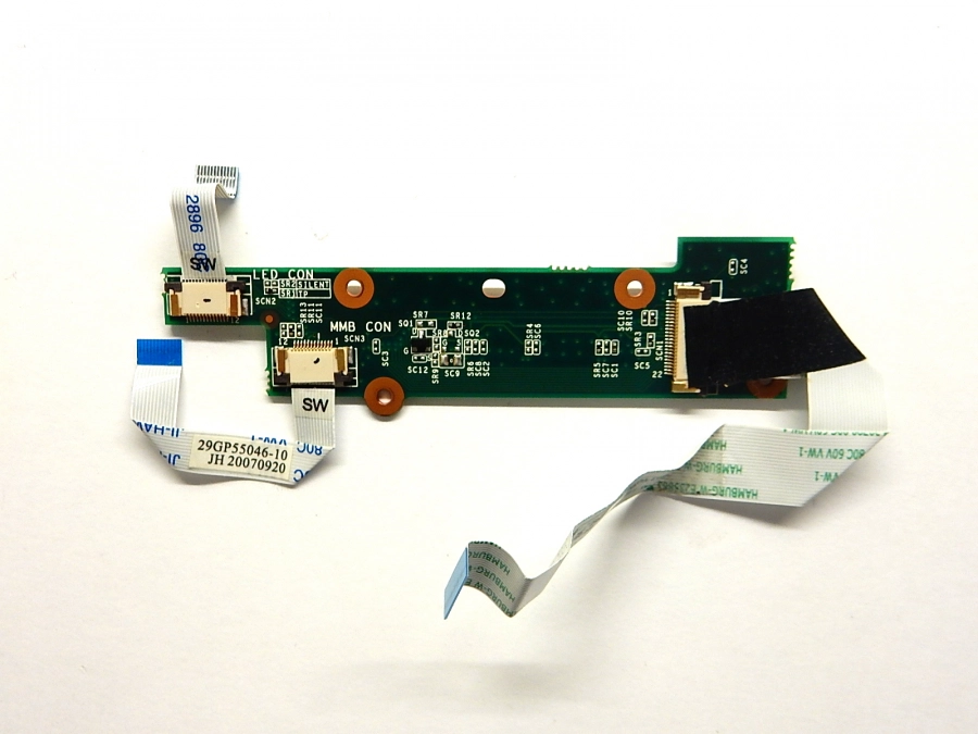 Плата кнопки включения с шлейфами PCB SW P55IMX REV:01 35G5P5500-10 Fujitsu Siemens Amilo Xi 2428