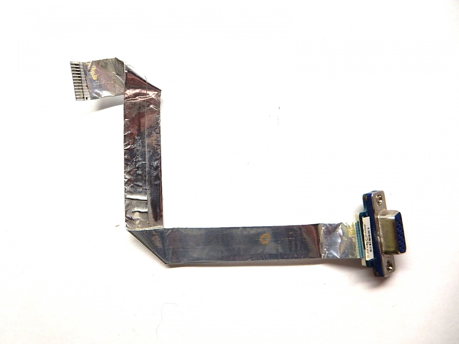Плата разъема VGA с шлейфом NBX00004N00 REV 1.0 Toshiba Satellite A200-1S5 A205 A215