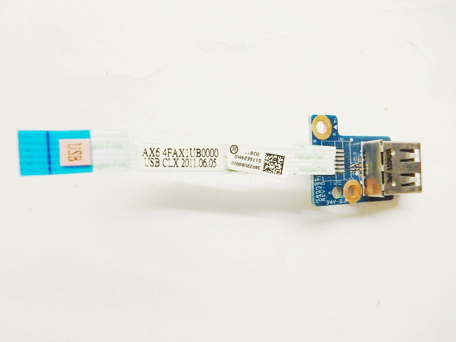 Доп плата USB DAR22TB16D0 REV: D с шлейфом AX6 4FAX1UB0000 34R22UB0010 DEFC0919012 HP g6-1108er g6-1004er и др. HP g6-1000