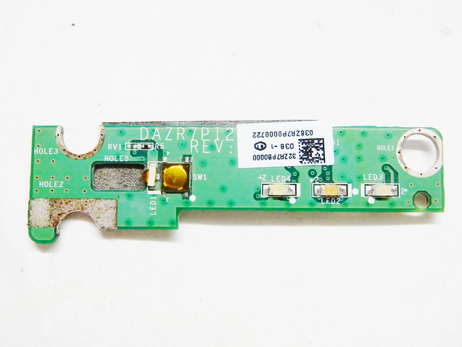 Плата кнопки включения DAZR7PI28D0 Acer Aspire 5820T 5810T