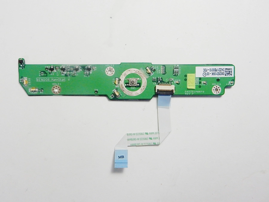 Плата кнопки включения с шлейфом DA0ZD1PB6F0 REV: F Acer Aspire 5920G