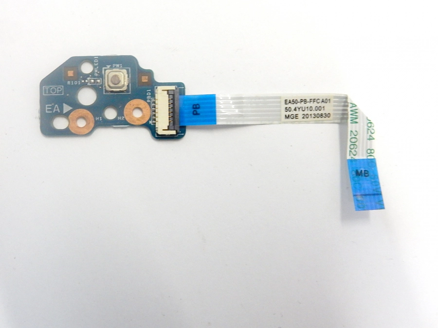 Плата кнопки включения 48.4ZK16.011 48.4ZK17.011 EG50-KB POWER BD с шлейфом EA50-PB-FFC A01 50.4YU10.001 Acer Aspire E1-52