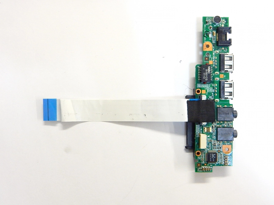 Доп плата USB, AUDIO, разъема HDD 510100100507 X01_IO NPB REV: C с шлейфом iRU Intro 104