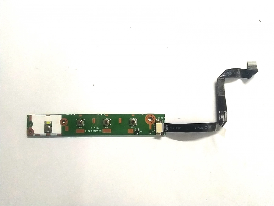 Плата кнопки включения 6-71-E5105S-D03 GP W150DAQ с шлейфом 6-43-B51M0-032 IRU W150DA