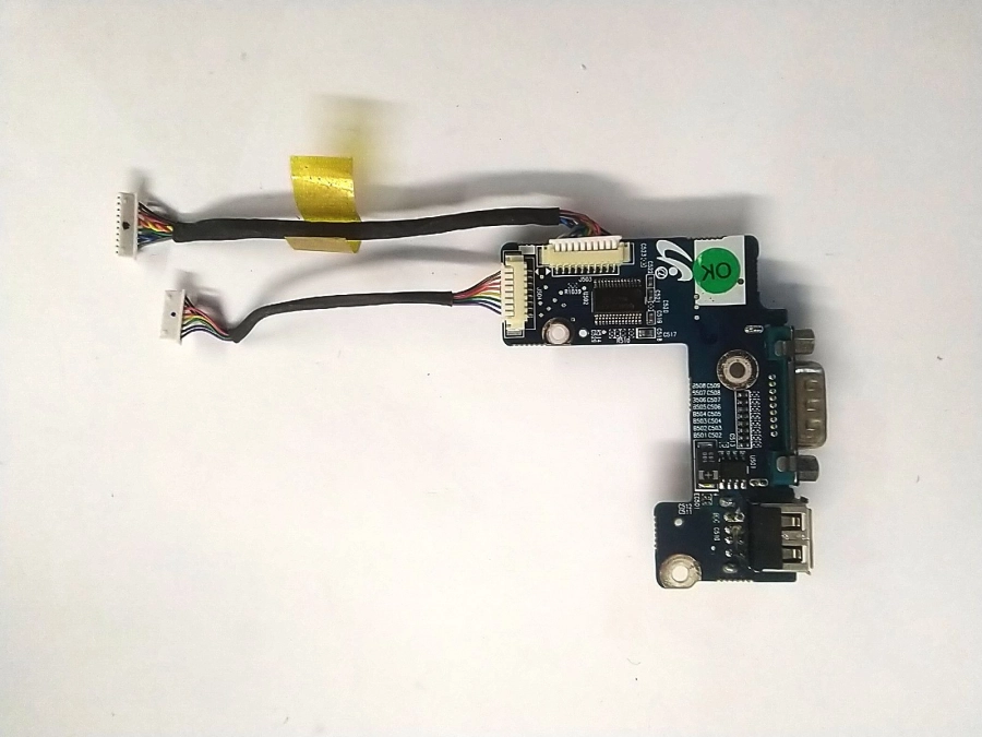 Доп плата USB, VGA с шлейфами Samsung R65