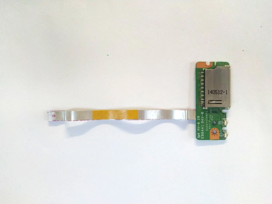 Плата картридера и Led индикации DA0ZYVTH6F0 REV:F с шлейфом DEFC1109041 для Acer Aspire E5-771 E5-721 E5-731