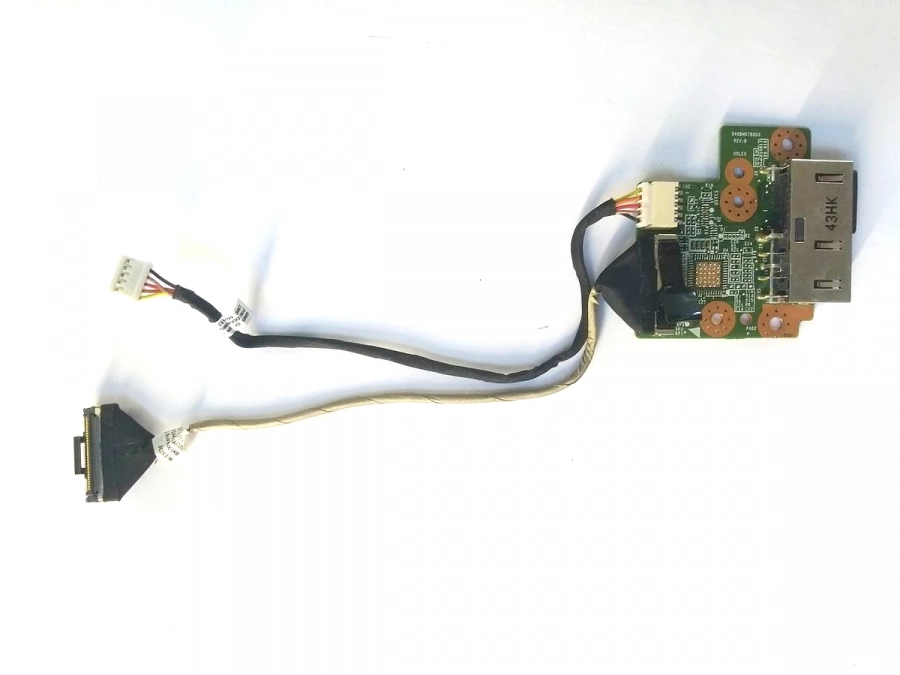 Плата разъема питания DA0BM5TB8D0 REV:D с шлейфами DD0BM5TH100 DD0BM5AD000 для Lenovo M5400