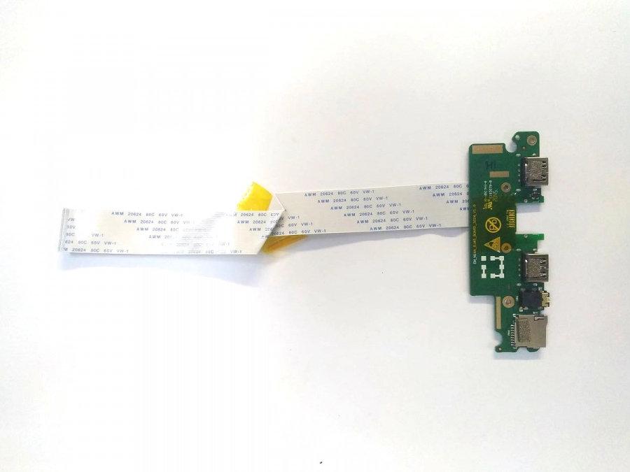 Доп. плата USB, AUDIO, картридера с шлейфом EM_N14A_RJ45_BOARD_3224_V1.0 для Haier U1500ER