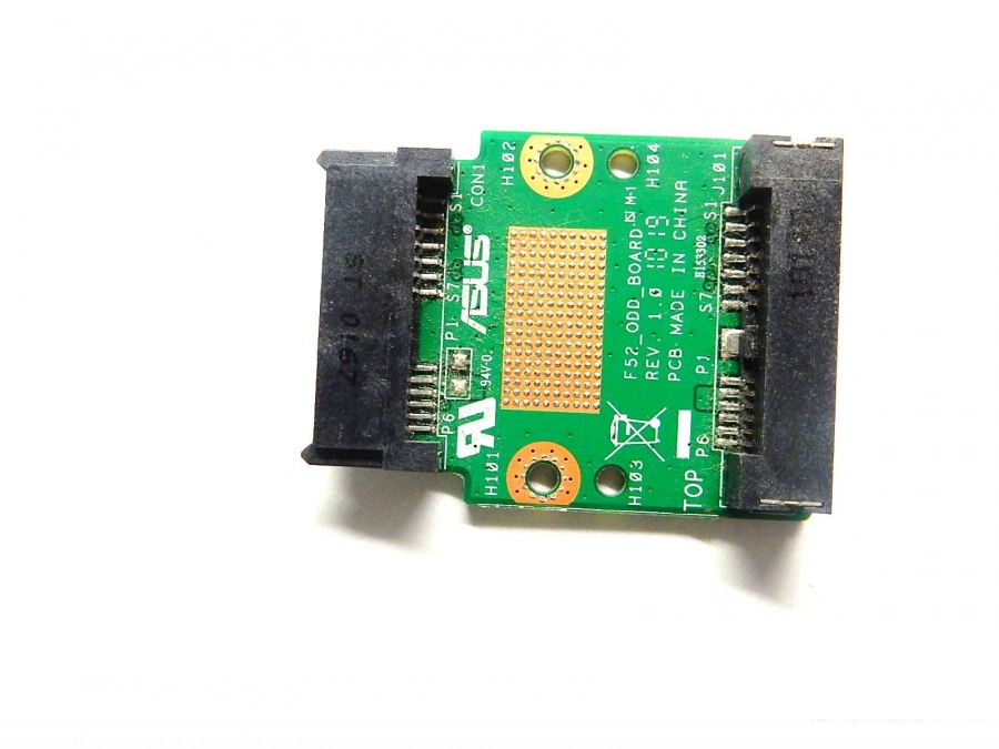 Плата разъема DVD 60-NVDCD1000-A01 F52_ODD_BOARD REV: 1.0 Asus K50I, K50AB, X5DAF, K50IJ, K50AF