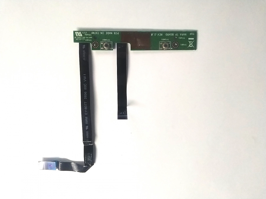 Фото товара Плата кнопок тачпада NAPA TP BOARD REV: 2.0 с шлейфами Fujitsu NH532