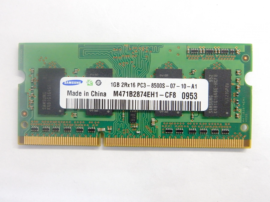 Samsung 1Gb M471B2874EH1-CF8 1GB 2Rx16 PC3-8500S-07-10-A1