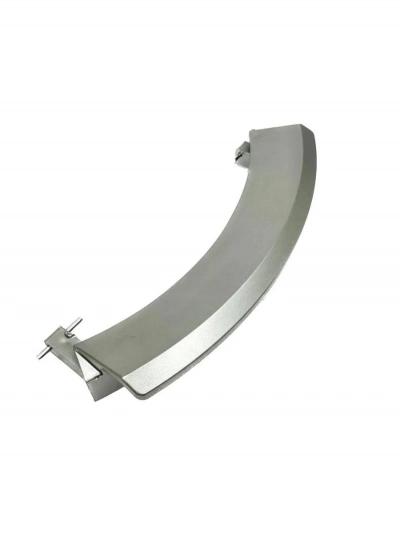 Ручка люка серебристая для стиральных машин Bosch, Siemens, Neff- 00648581 00751783