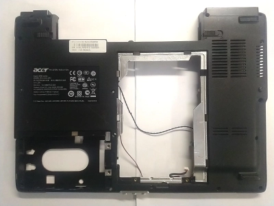 Корпус нижняя часть (корыто) YHN36ZR1BAT EAZR1001018 36ZR1BATN50 Acer Aspire 3680