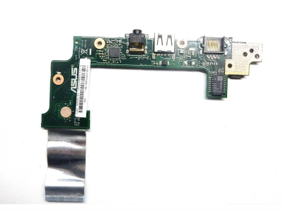Плата кнопки включения, USB, Audio, LAN, с шлейфом Asus X101CH