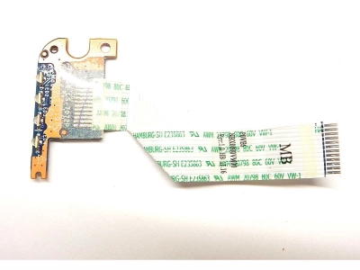 Плата с LED индикаторами и шлейфом POVE6 LS-7072P REV: 1.0 Acer Aspire One 522