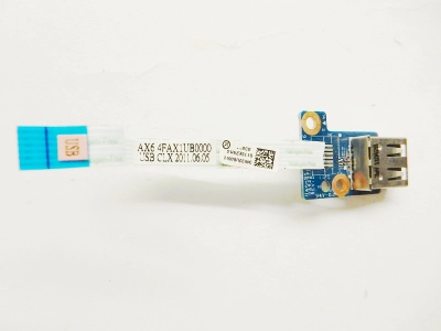 Доп плата USB DAR22TB16D0 REV: D с шлейфом AX6 4FAX1UB0000 34R22UB0010 DEFC0919012 HP g6-1108er g6-1004er и др. HP g6-1000