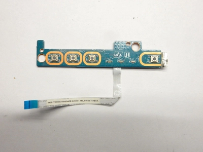 Плата кнопки включения, управления SWX-322 M851 Rev: 1.0 Power Board 1P-1096J03-8010 с шлейфом 364-0001-153_A Sony Vaio PC