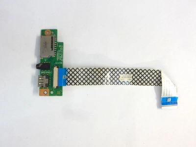 Доп плата AUDIO, USB, картридера 43503DB0L01 Rev: 1.0 с шлейфом NBX0001WX00 Acer Aspire ES1-523 ES1-533