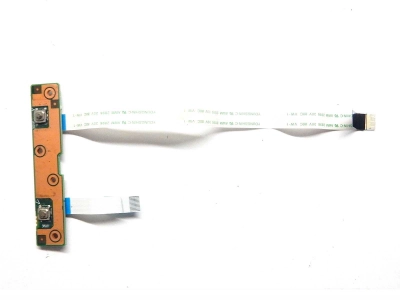 Плата кнопок тачпада с шлейфами V000140200 6050A2175401 Toshiba Satellite L300 L305 L350 L355