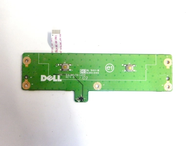 Плата кнопок тачпада DAUM9TB14D0 REV: D 3QUM9TB0010 с шлейфом Dell N7010