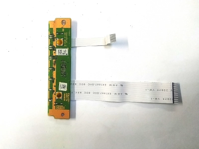Плата кнопок тачпада FAL4TP1 A3017A с шлейфами Toshiba Satellite R840-125