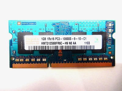 Hynix 1GB HMT312S6BFR6C-H9 N0 AA 1GB 1Rx16 PC3-10600S-9-10-C1
