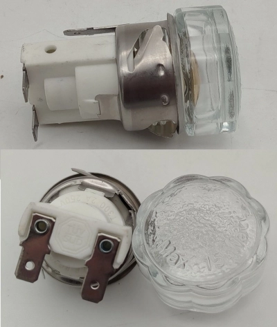 Лампа в сборе для духовки E14 230v-15w LD001