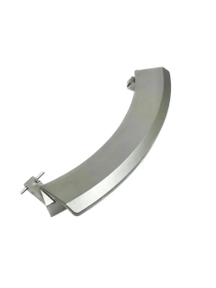 Миниатюра товара Ручка люка серебристая для стиральных машин Bosch, Siemens, Neff- 00648581 00751783